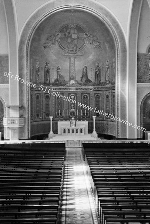 NEW CHURCH INTERIOR  NAVE